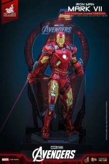 Figurka Iron Man Mark VII (Exo-Chrome Clear Version) - Avengers 1/6 Exclusive Action Figure